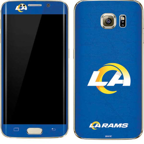 NFL Los Angeles Rams Distressed Galaxy S7 Edge Skin